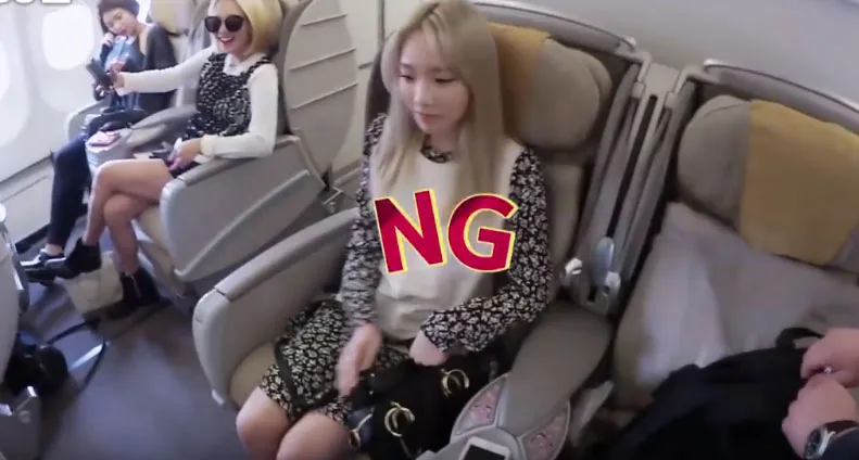 Taeyeon Girls Generation yang melakukan NG berkali-kali dalam teaser Taeng9Cam. ©Youtube/OnStyle