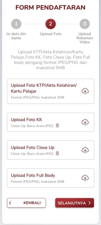 Tahap Kedua (credit: Kapanlagi.com)