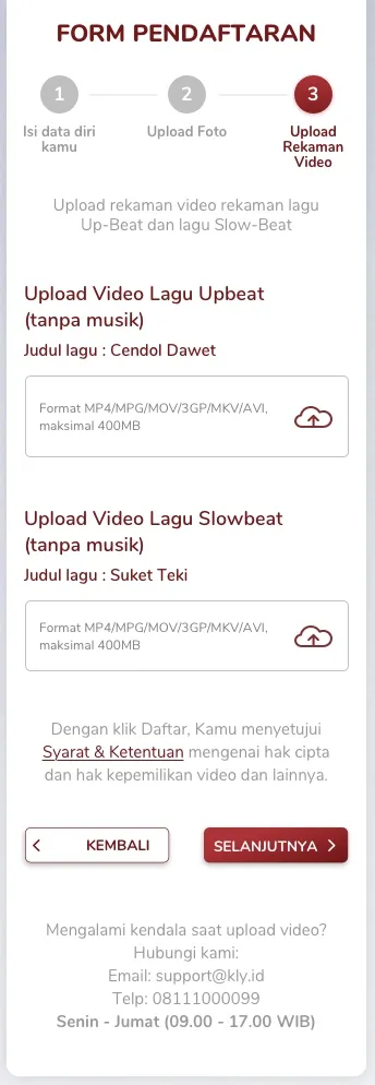 Cara upload video (credit: Kapanlagi.com)
