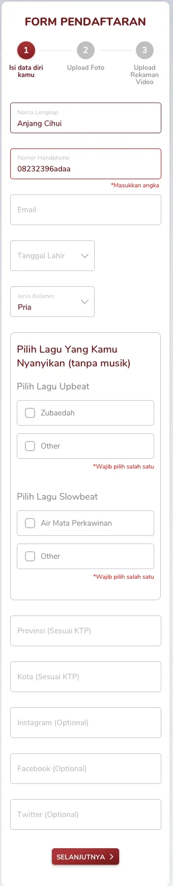 Tahap Pertama (credit: Kapanlagi.com)