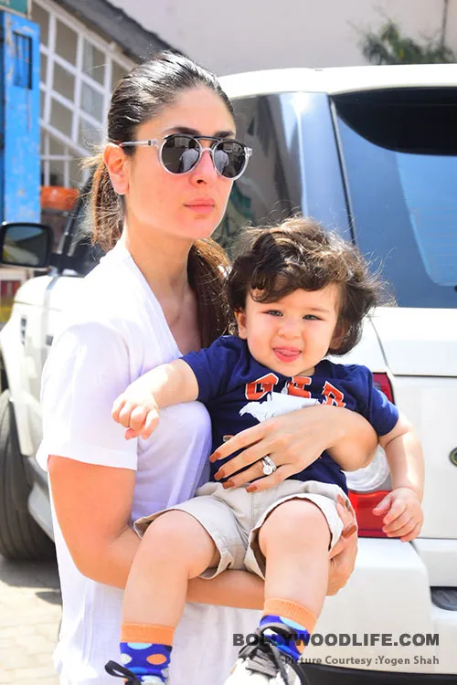 Kareena minta agar anaknya tak tiap hari difoto ©bollywoodlife/yogenshah