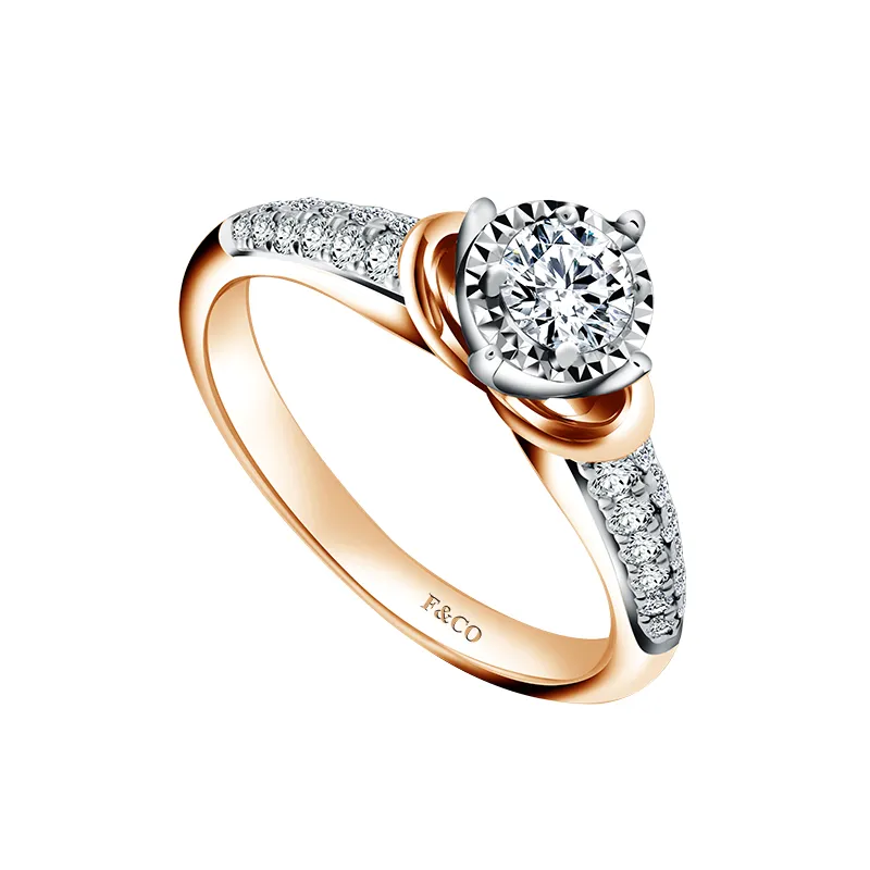 Cincin Berlian Posy Koleksi Frank Fire dari Frank & co. 