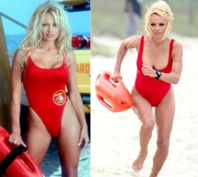 Pamela Anderson keriput