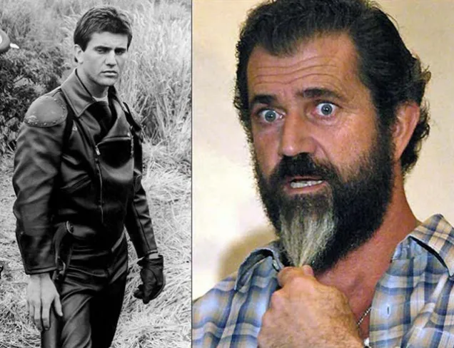 Mel Gibson + jambang super lebat