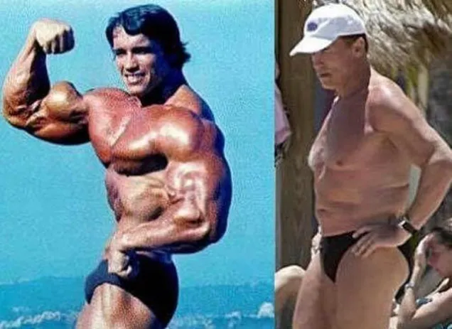 Arnold yang tak lagi atletis