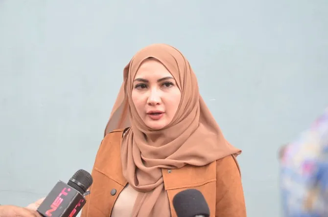 Natalie Sarah telah rasakan manfaat dari olahraga boxing (credit: Kapanlagi.com/Nuzulur Rakhmah