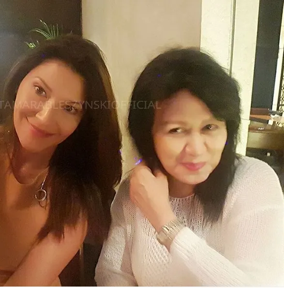 Tamara dan Farida, sama cantiknya kan? ©instagram/tamarableszynskiofficial