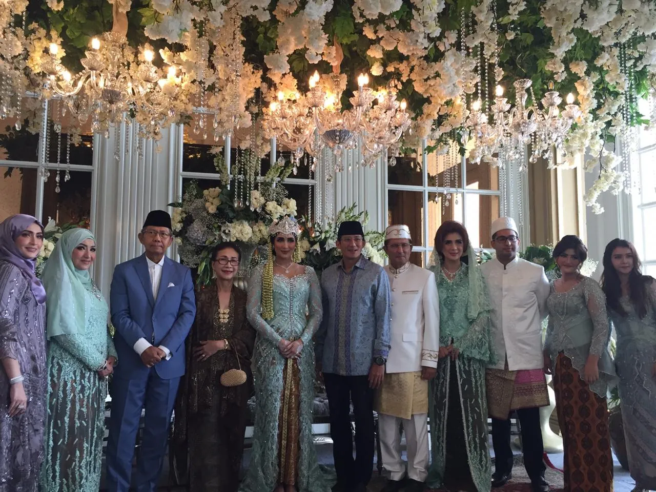 Sandiaga Uno Jadi Saksi Pernikahan