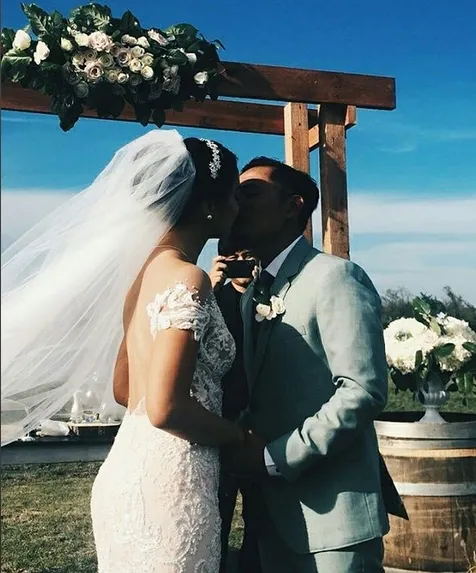 Tanta dan Denalta resmi menikah di Texas ©instagram.com/aliciamilka