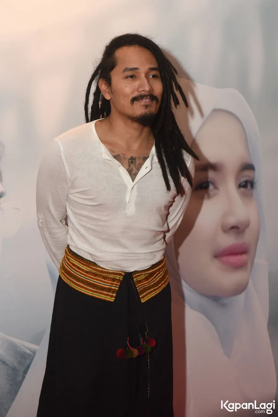 Demi rambut gimbal, Tanta Ginting harus merawatnya selama bertahun-tahun. ©KapanLagi.com/Bayu Herdianto