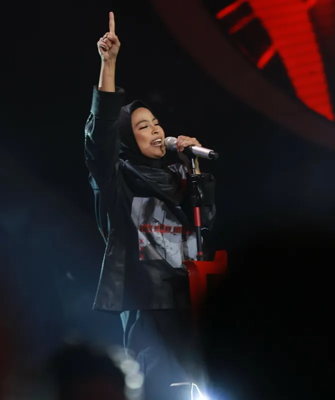 Tantri merasa lega karena saat ini keputusannya mendapat banyak dukungan dari orang sekitar.  © KapanLagi.com/Agus Apriyanto