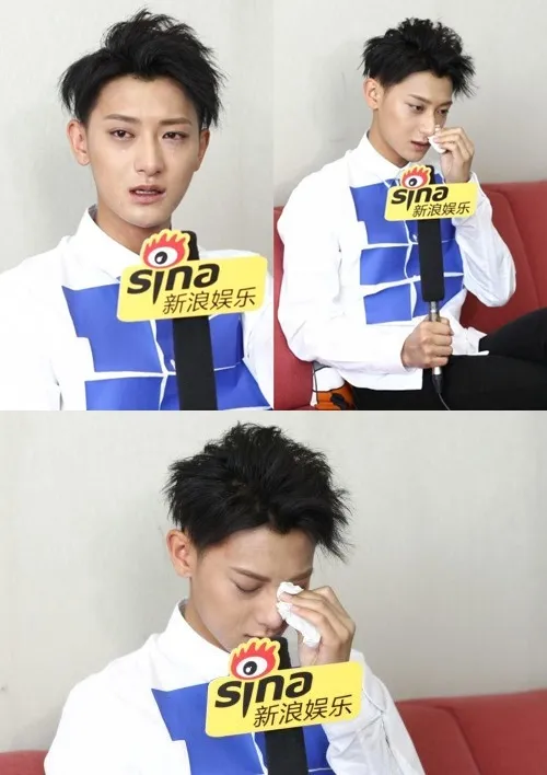 Tangisan Tao saat disinggung soal Wu Yifan. ©koreaboo.com