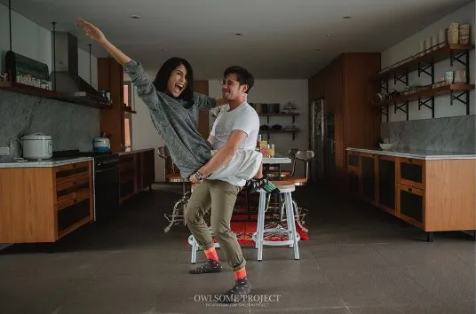 Tarra Budiman pamerkan foto prewed. 呼nstagram/tarrabudiman