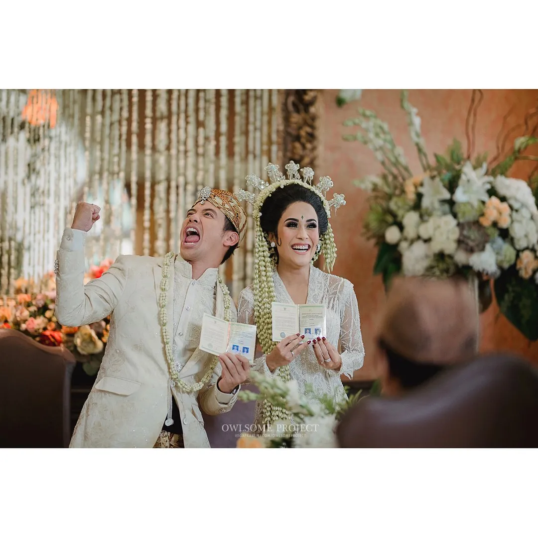 Tarra menikahi sepupu Raffi Ahmad / Credit: @tarrabudiman