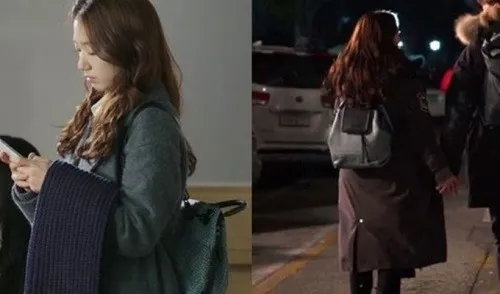 Tas punggung Park Shin Hye yang berharga hingga jutaan. @kpopherald.com