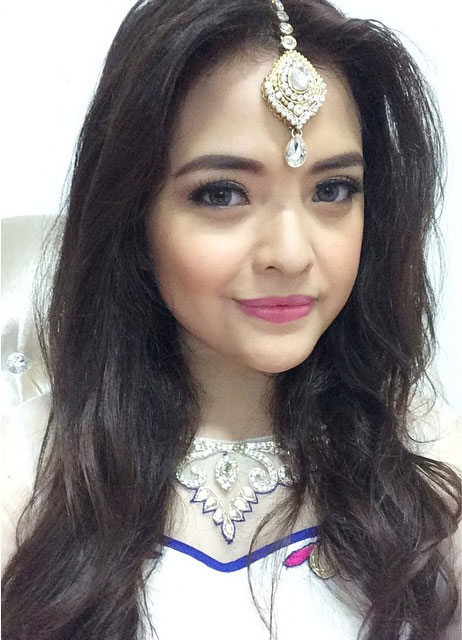 Tasya cantik bak bintang Bollywood © Instagram/Tasya Kamila