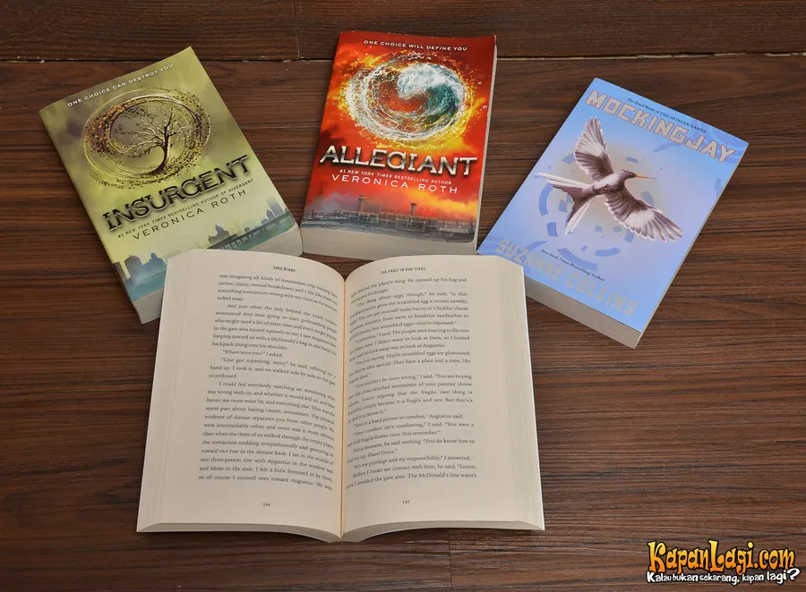 Tasya suka novel dystopian. @KapanLagi.com®/Muhammad Akrom