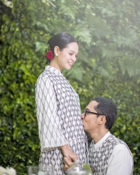 Andien & Ippe punya kebiasaan baru ngobrol bersama sang calon buah hati/©instagram.com/andienaisyah