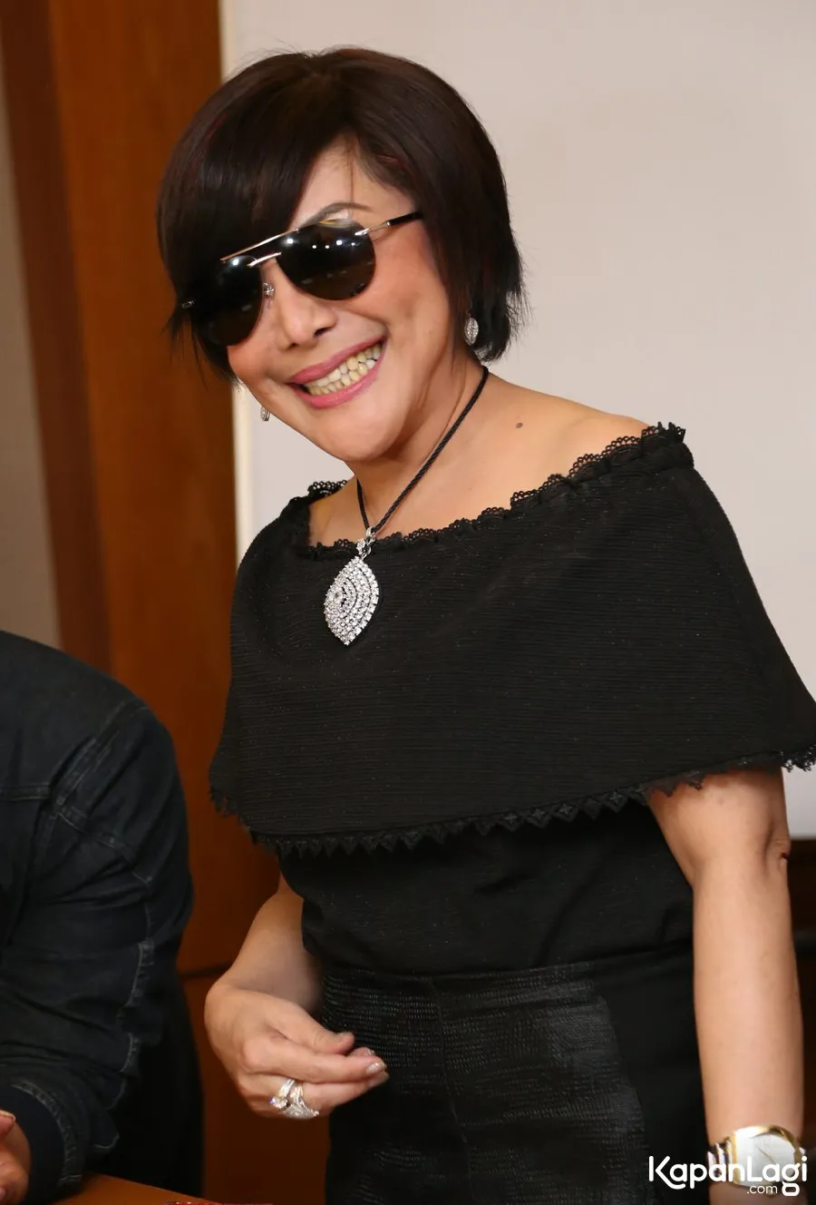 Tati merasa kurang nyaman dengan postingan Nassar yang ditujukan untuk akun gosip/©KapanLagi.com®/Agus Apriyanto