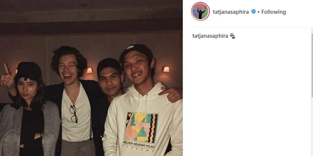 Credit: Instagram/tatjanasaphira