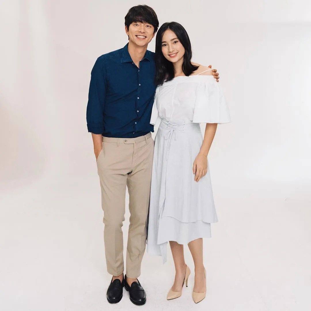 Tatjana Saphira dan Gong Yoo sebagai model smartphone terbaru © instagram.com/tatjanasaphira