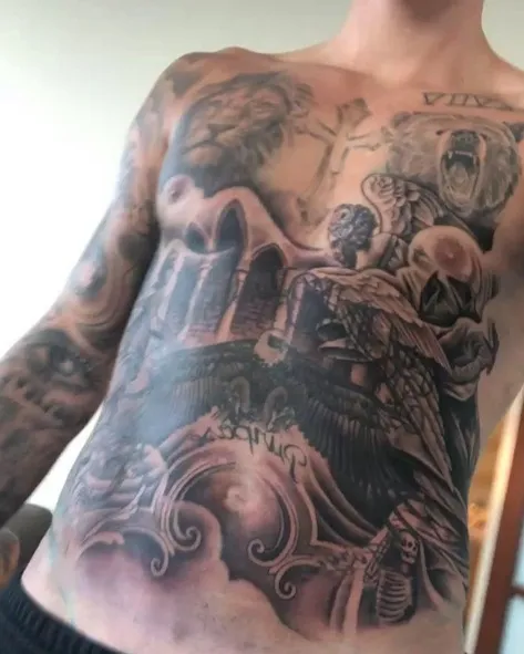 Justin Bieber pamerkan tato barunya © Instagram.com/justinbieber