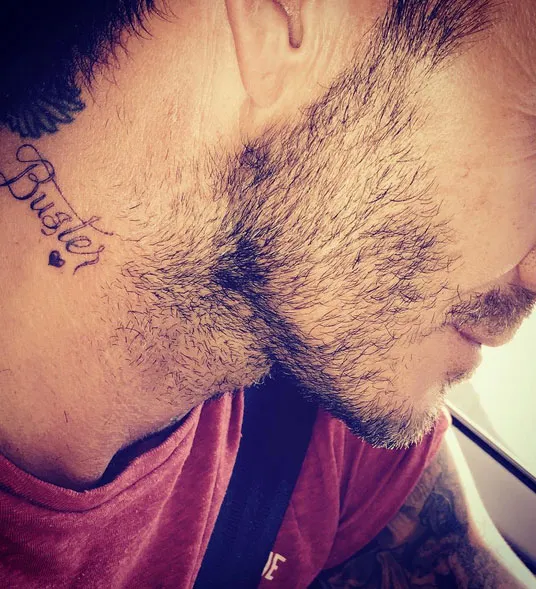 Tato badu David Beckham © Instagram/davidbeckham