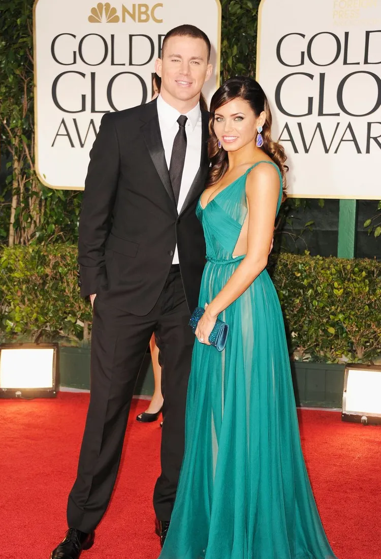 Channing Tatum - Jenna Dewan @ justjared.com