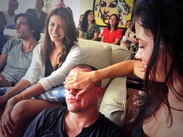 Rambut baru Channing @ Twitter/Rachel Boston