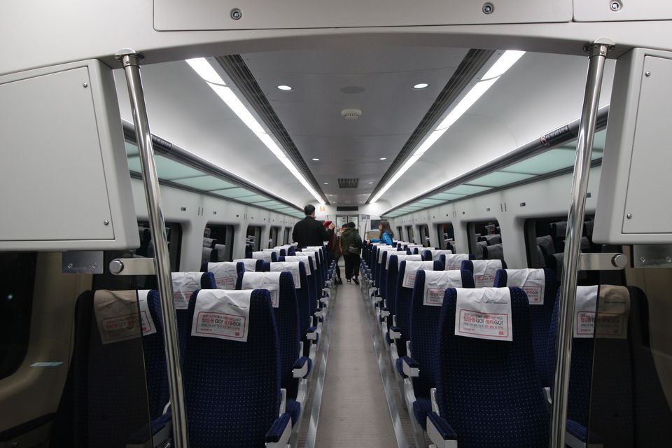 KTX train carriage © Personal Documentation Irfan Rulianto