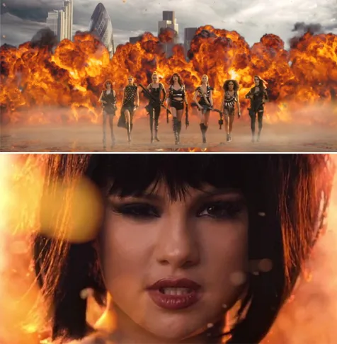 Geng Taylor dalam video klip Bad Blood © istimewa