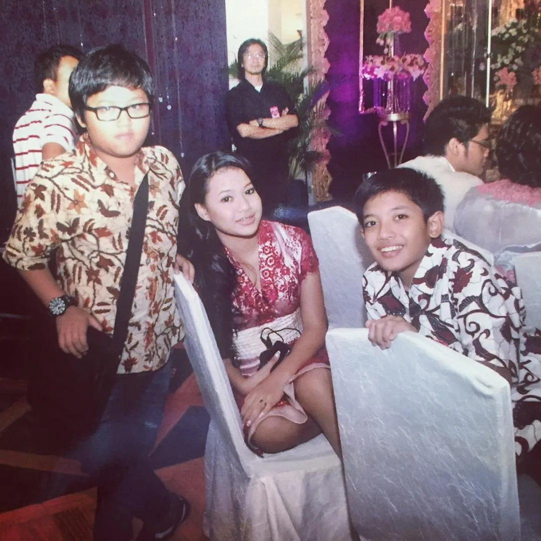 Ashanty unggah foto lawas Aurel, Azriel dan Milen © Instagram.com/ashanty_ash