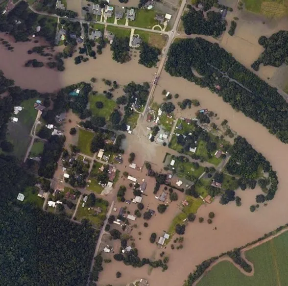 Kondisi Banjir Louisiana © Associated Press