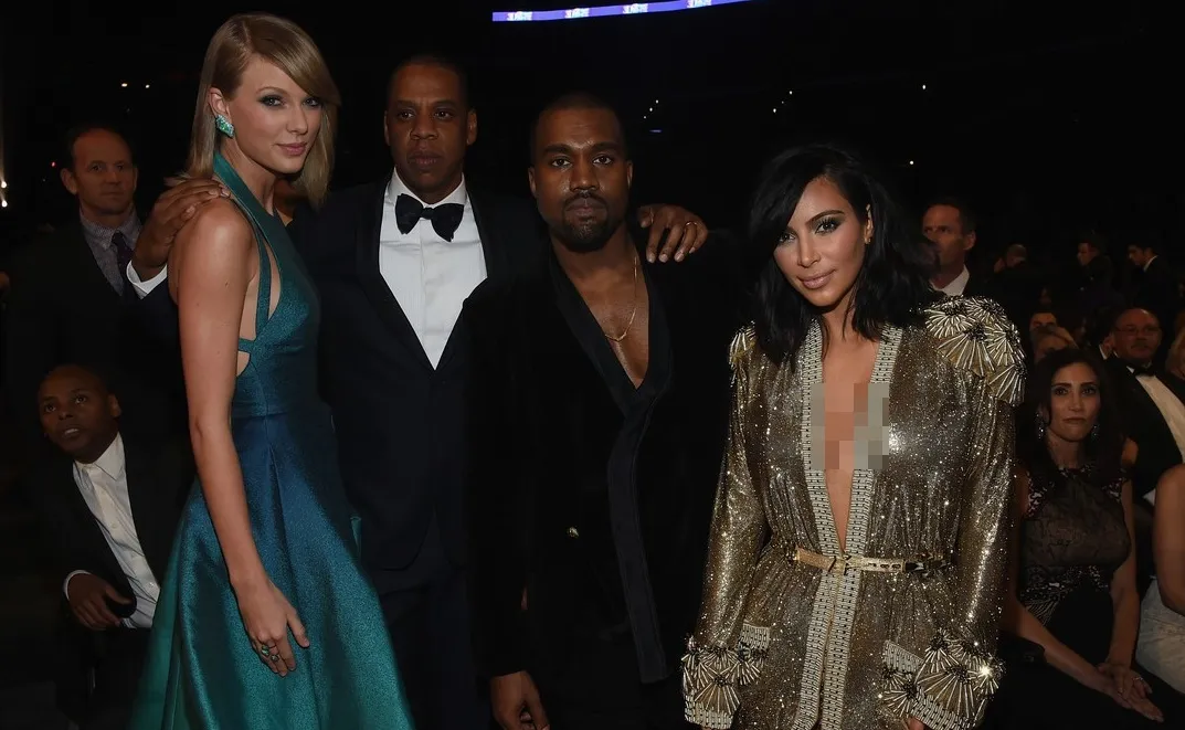 Kim Kardashian sebut Taylor Swift play victim © Justjared