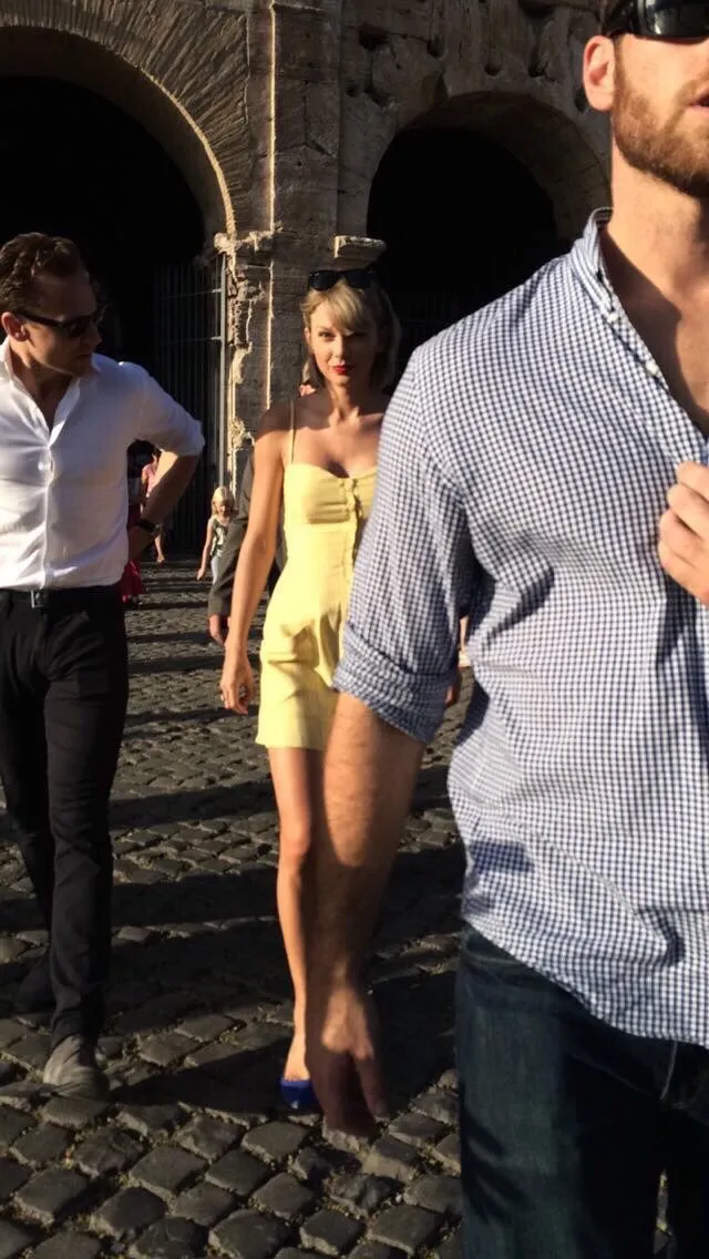 Taylor Swift-Tom Hiddleston © Twitter