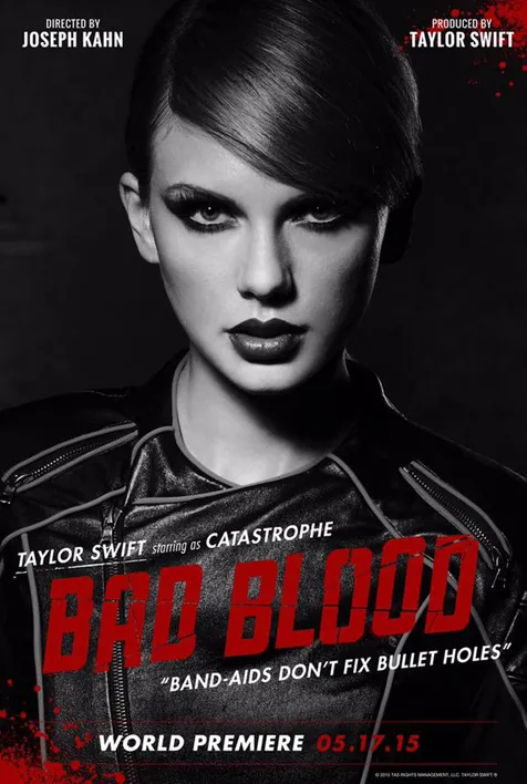 Para netizen harapkan klip Bad Blood dari Taylor Swift diangkat menjadi film. Photo by: twitter.com/taylorswift13 