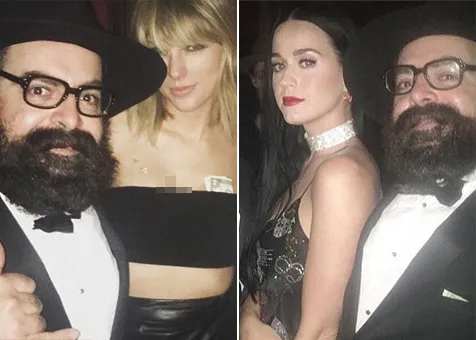 Taylor dan Katy pose bareng orang yang sama © istimewa