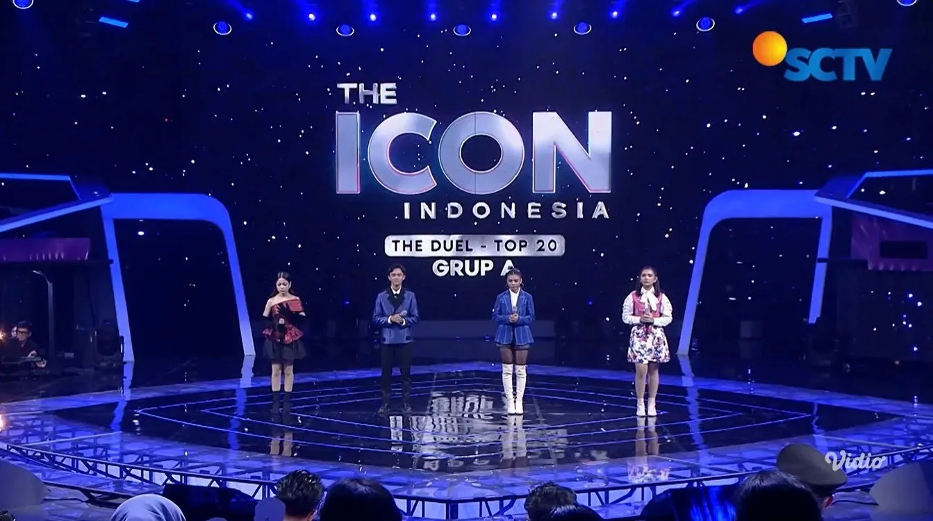 Aisyah (Jakarta), Arka (Wonosobo), Catrine (Medan), dan Queen (Ambon) Berada di Zona Merah Grup A. Judges Sepakat Menyelamatkan Aisyah (Jakarta) dan Queen (Ambon). / source: SCTV
