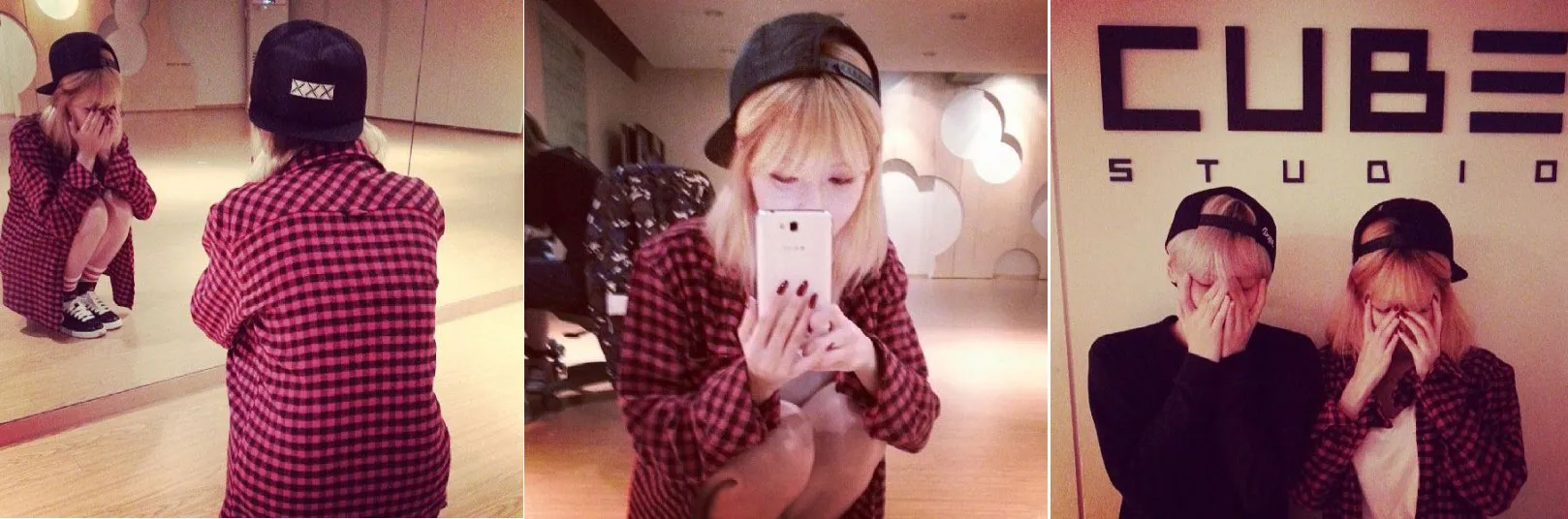 Foto-foto HyunA 4minute dan Hyunseung B2ST