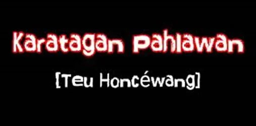 Jawa Barat/JaBar - Karatagan Pahlawan