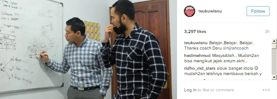 Teuku Wisnu © Instagram