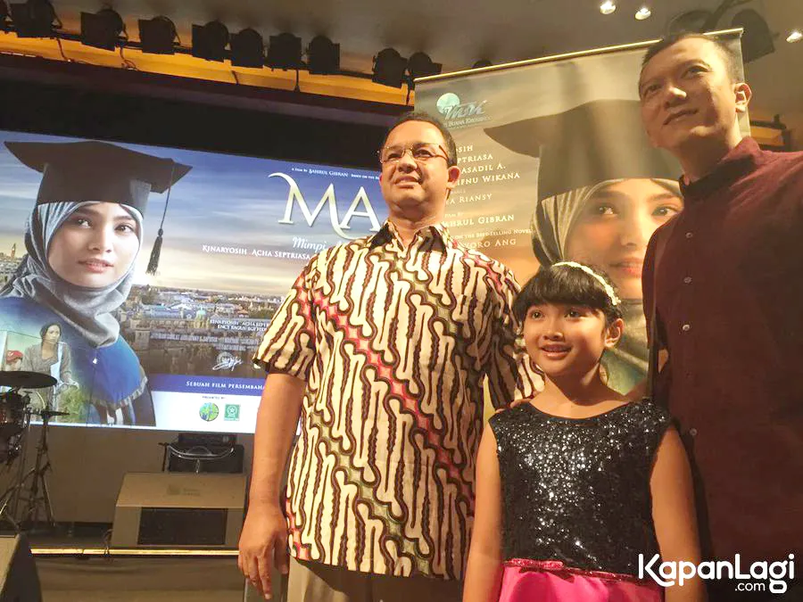 Bersama Mendiknas, Anies Baswedan, Rifnu yakin bisa mengedukasi masyarakat lewat film/©KapanLagi.com®/Hendra Gunawan