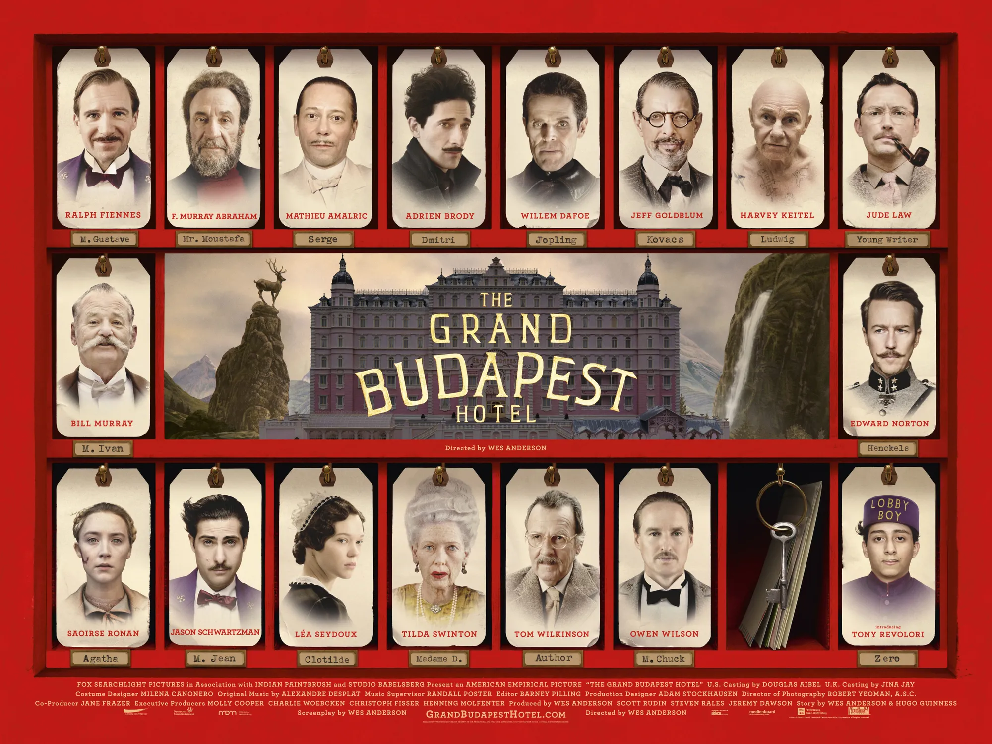 THE GRAND BUDAPEST HOTEL/© Fox Searchlight Pictures