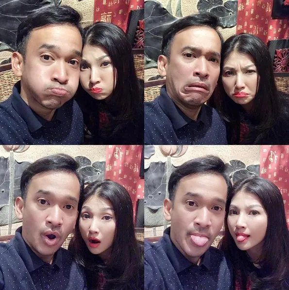 Pasangan manis dan sederhana, Ruben dengan Sarwendah ini kesukaan banyak orang. /©instagram.com/ruben_onsu