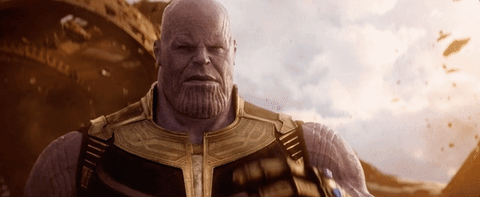 Jangan spoiler kalau nggak mau dihajar Thanos #ThanosDemandsYourSilent © Marvel