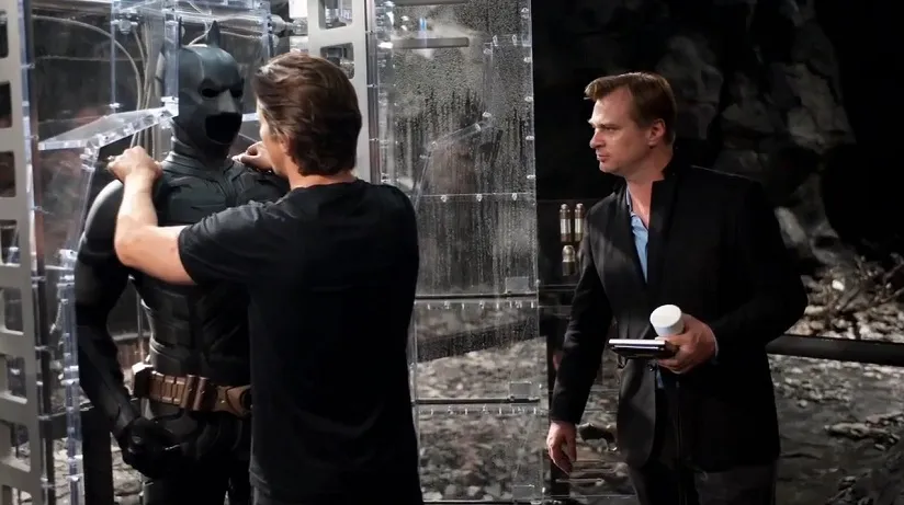 Christopher Nolan saat syuting film THE DARK KNIGHT RISES ©live.drjays.com