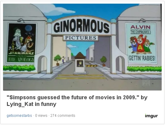 The Simpsons sudah prediksi kehadiran STAR WARS sejak enam tahun lalu/©cinemablend.com