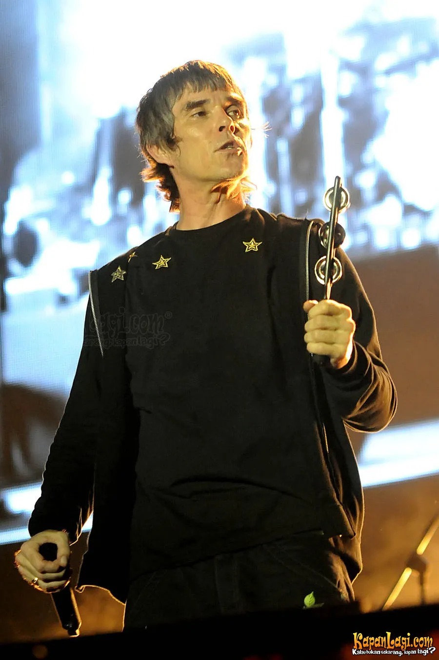 Ian Brown, Vokalis The Stone Roses/@Foto: KapanLagi.com®