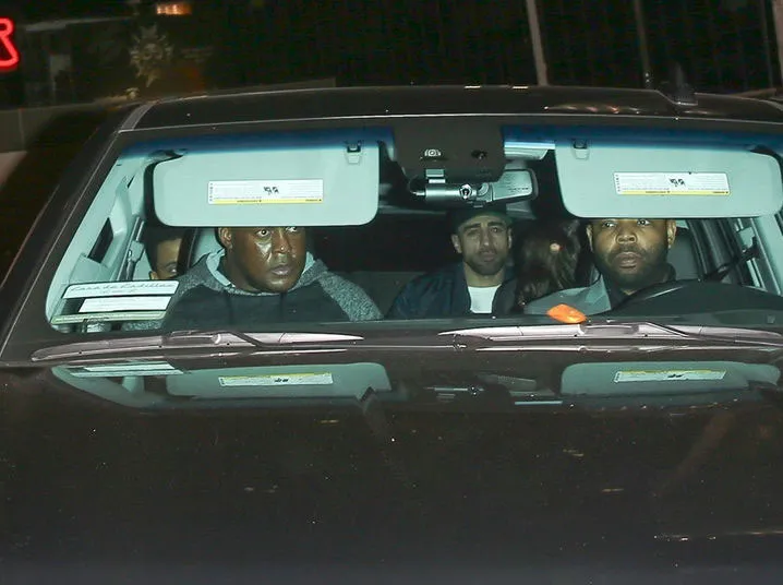 The Weeknd dan Selena datang di after-party Rihanna © via TMZ