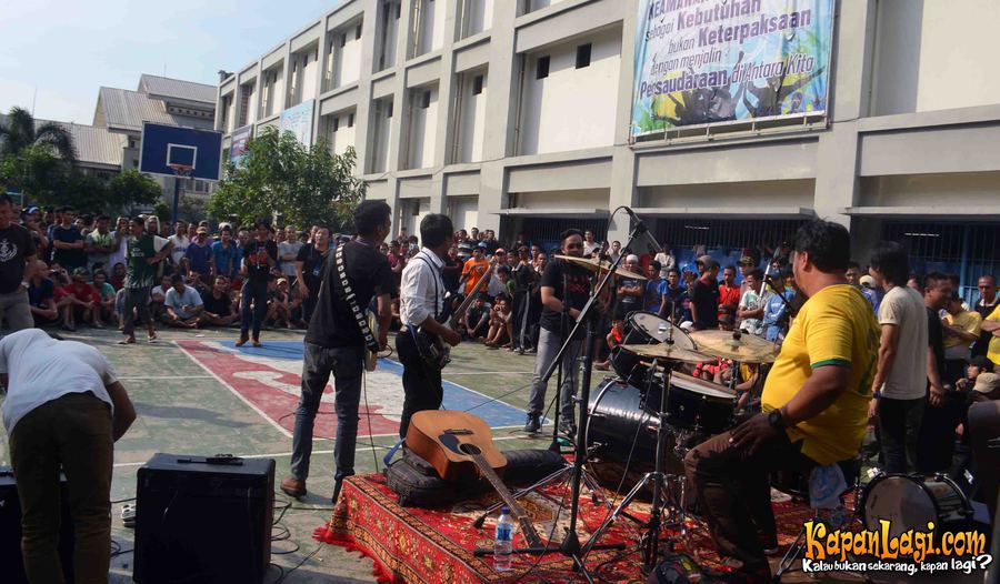 Suasana perayaan ulang tahun The Salemba Band @KapanLagi.com